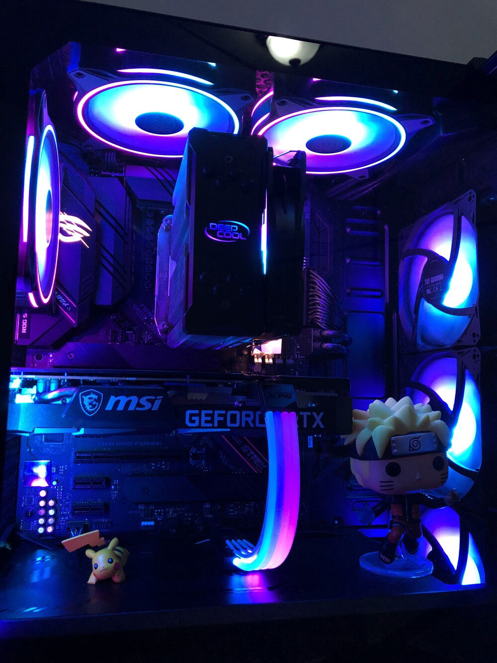 RGB Halo Fans by Cooler Master