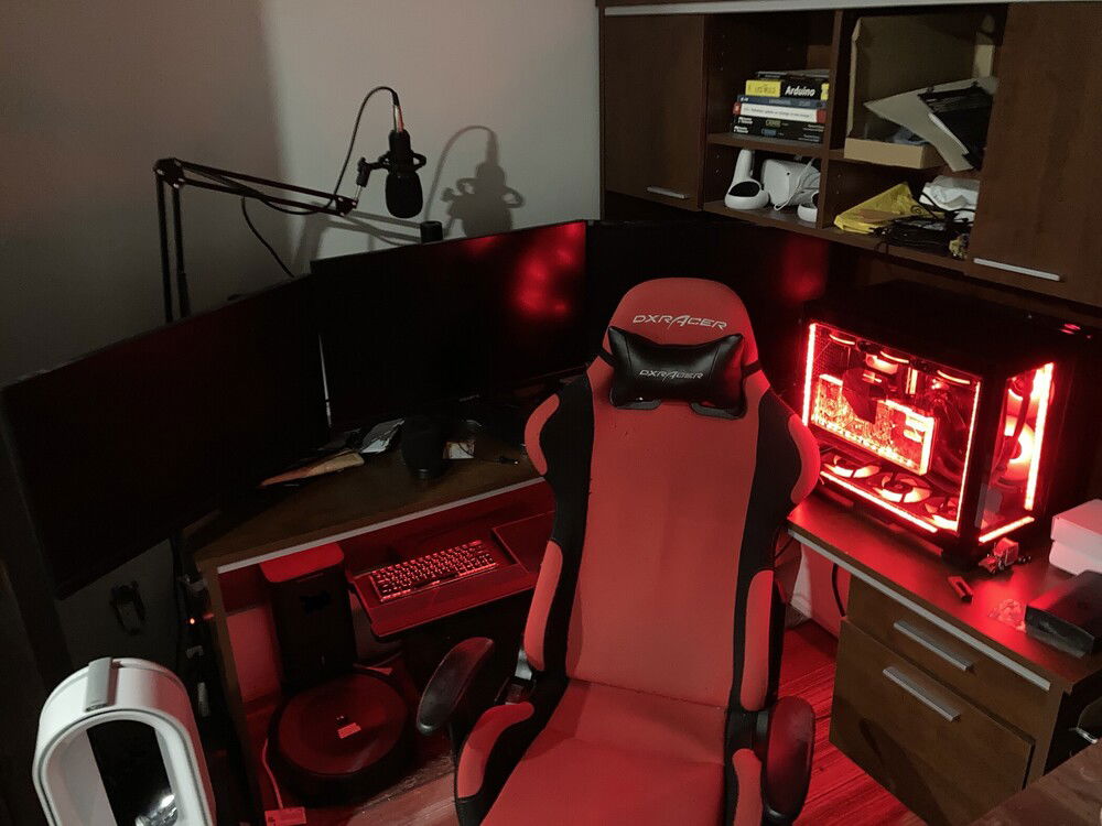 Global view of the setup