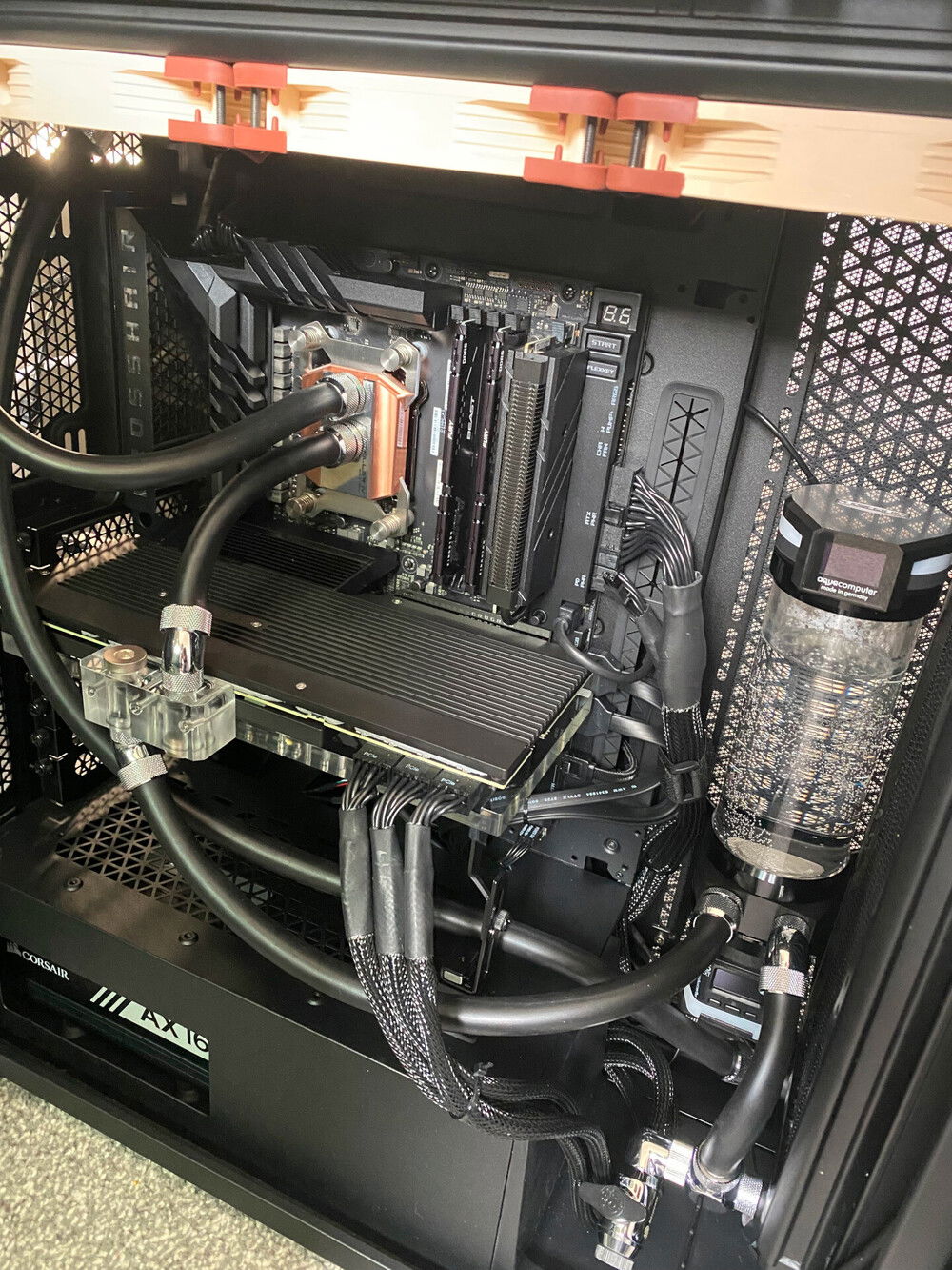 Inside the case