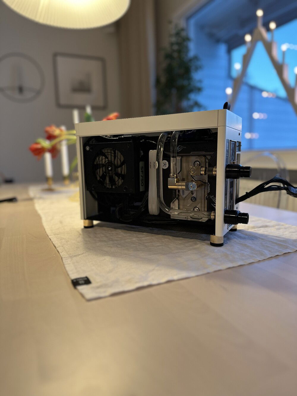 Cpu-side and qdc-fittings.