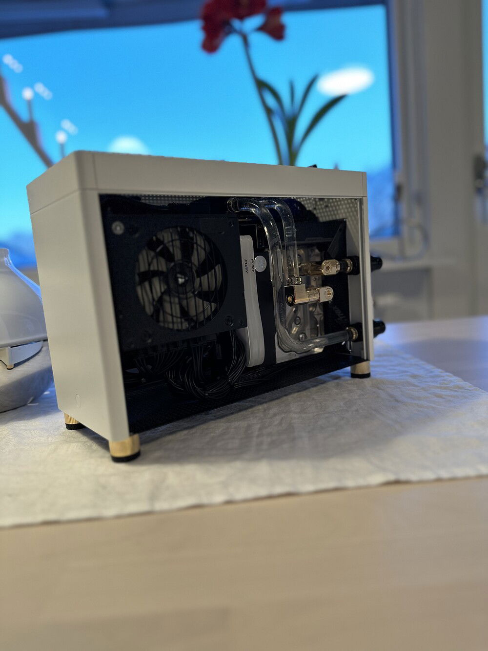 Cpu-side and qdc-fittings.