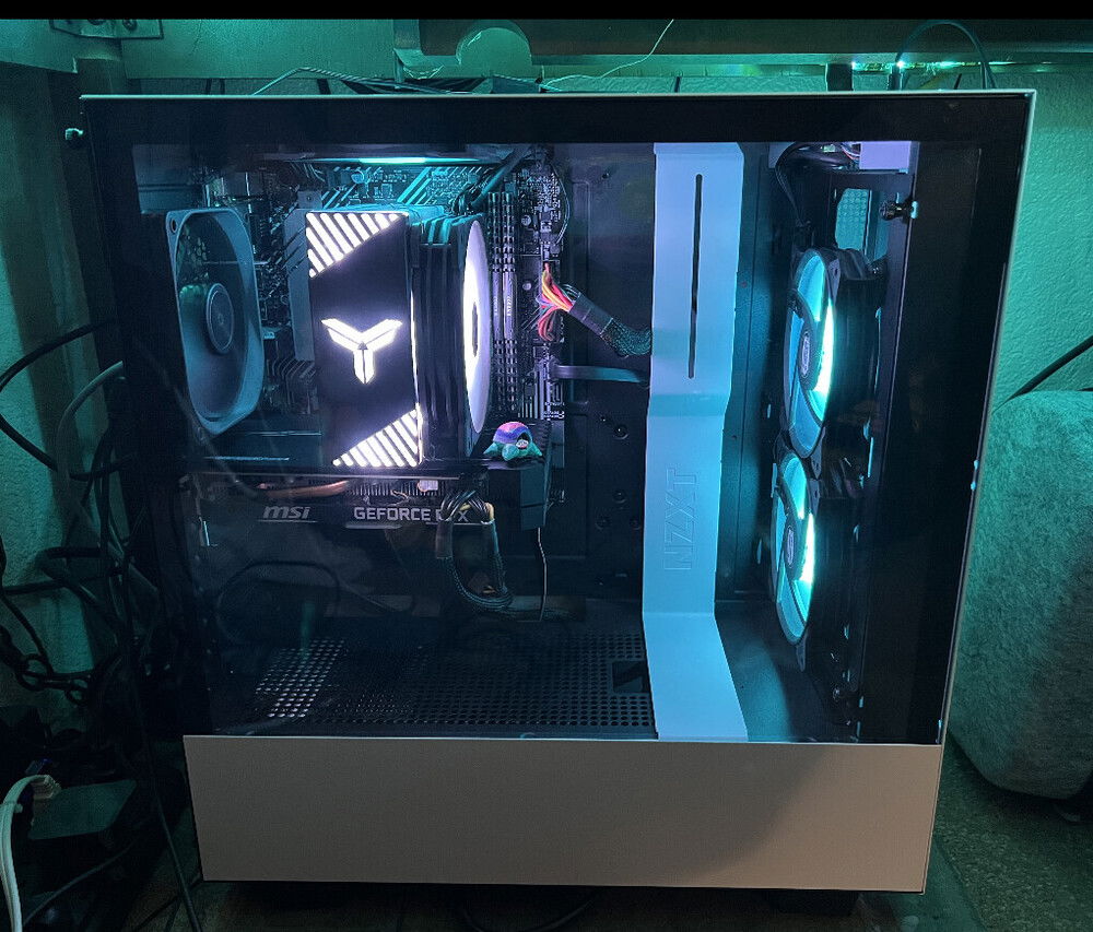 Before changes were made.