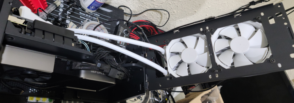 White Aio adds a touch of class to this Beast