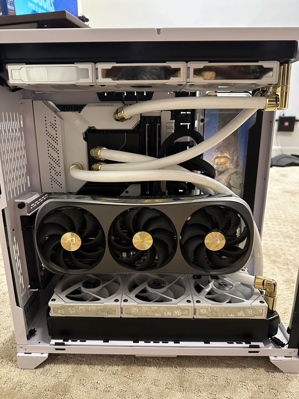 These 4090 coolers are basically 360 rads :)