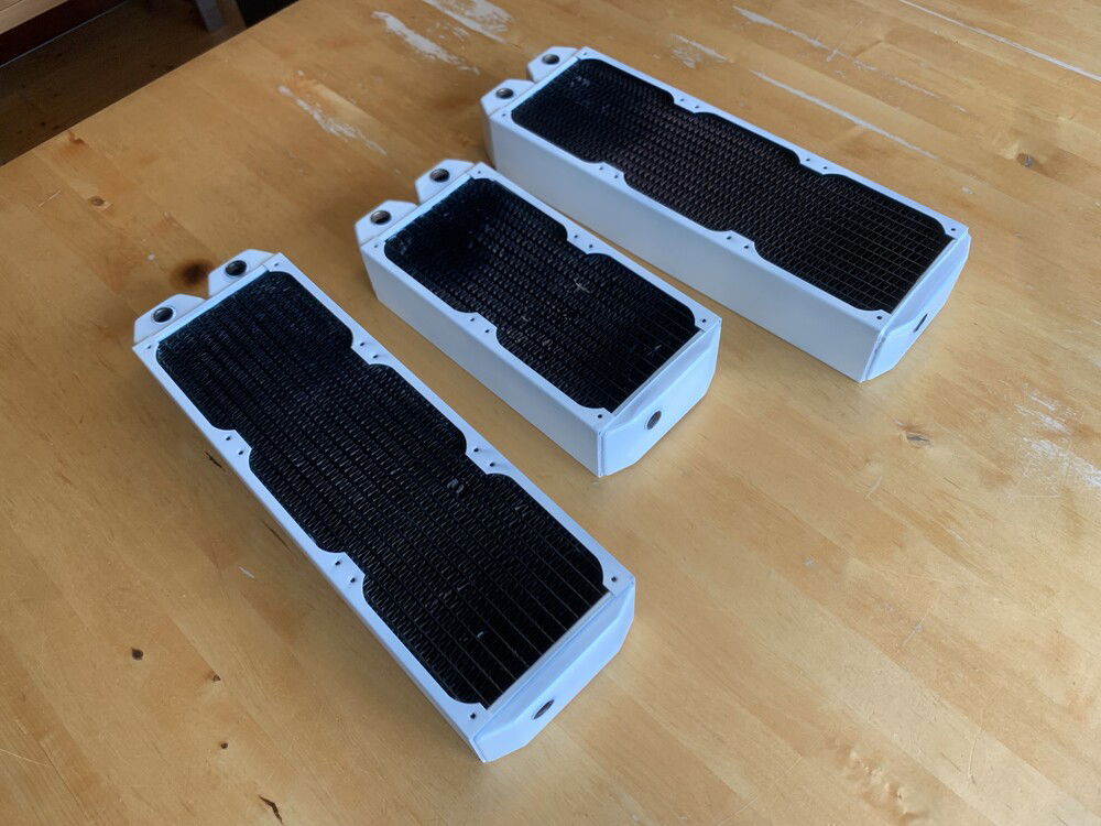 Same thing with the radiators.