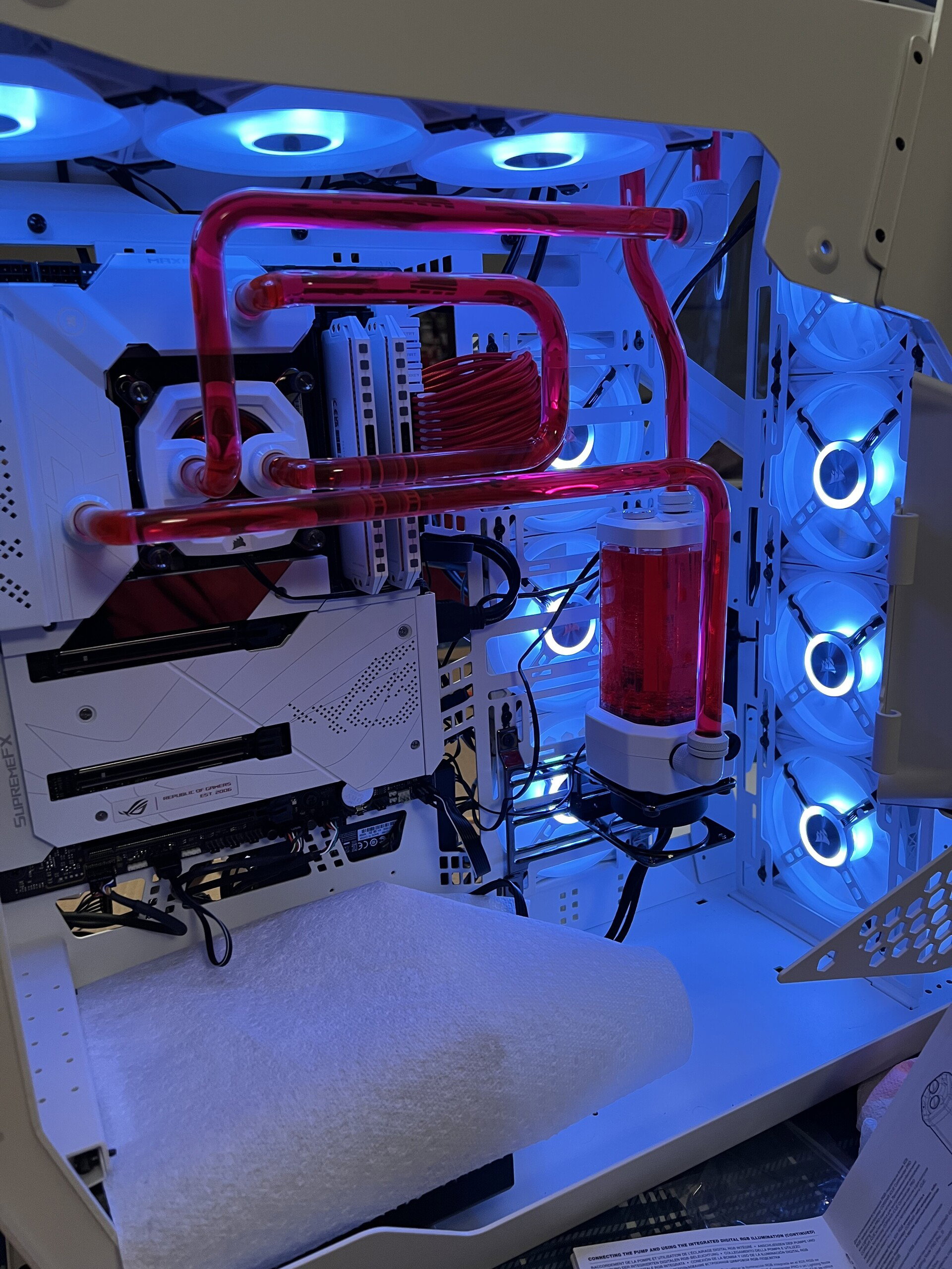 Gaming Rig Liquid Custom My first liquid build » builds.gg