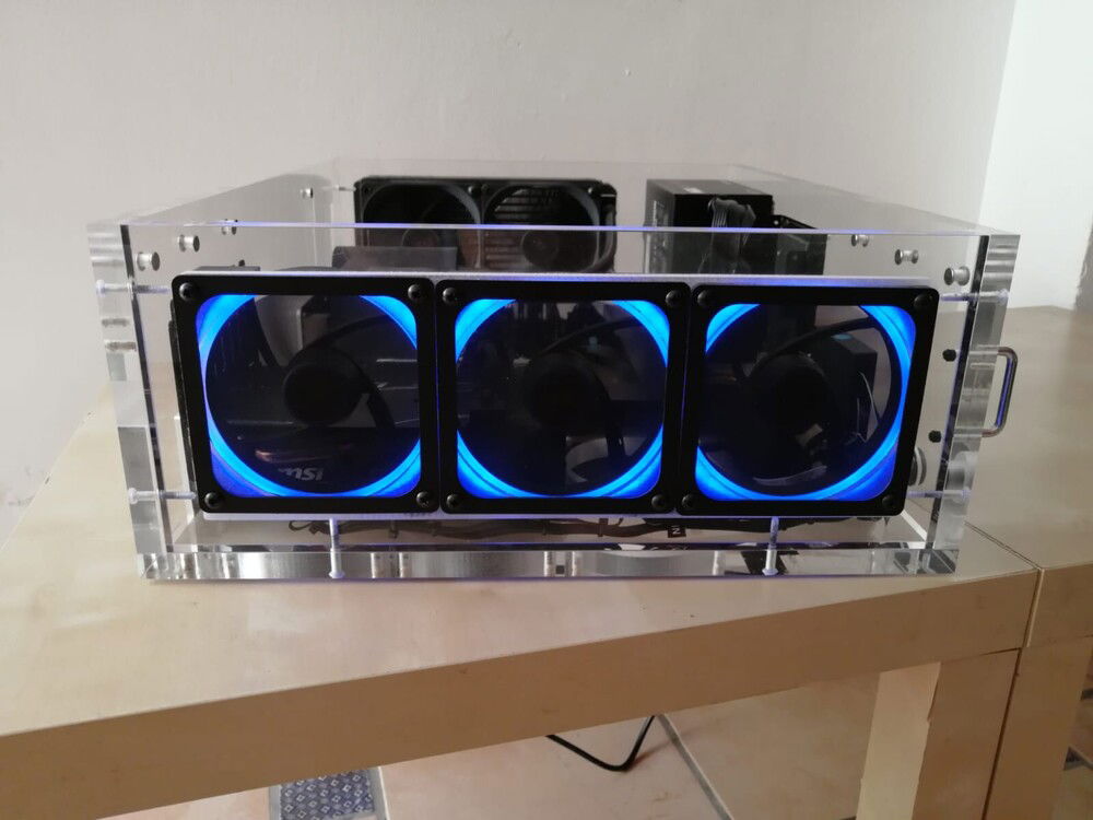 Positive air pressure implemented