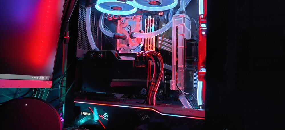 Soft loop when I had the Vega 64 in before it died on me.