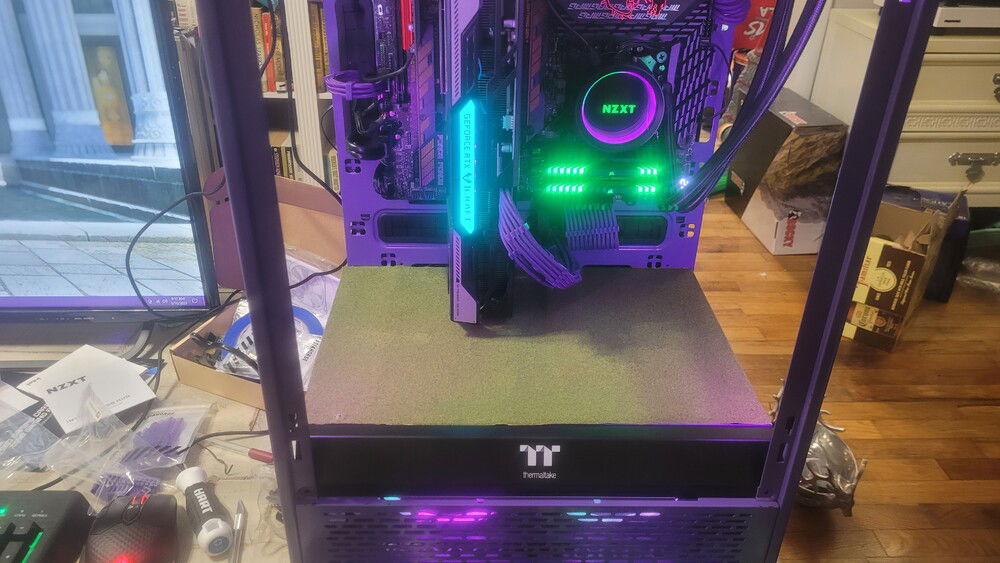 Adding the faux terrain