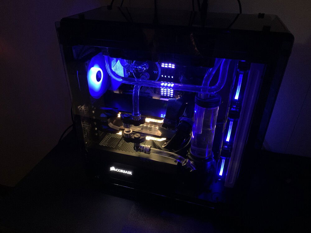 I am a fan of clear coolant, and I really like how clean everything turned out!