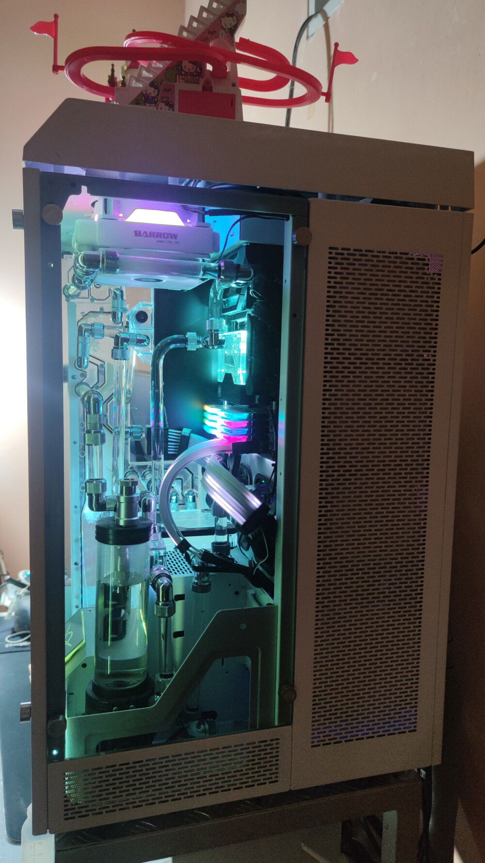 led rgb and flash light