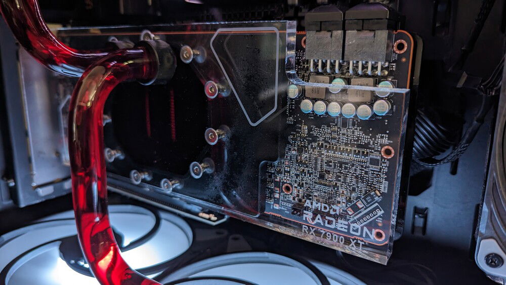 custom water block, noctua NH2 and Therlaright pads