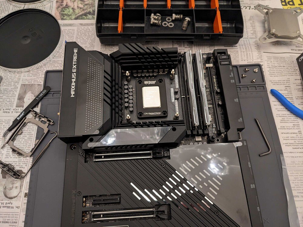 Thermal Grizzly ILM installation.