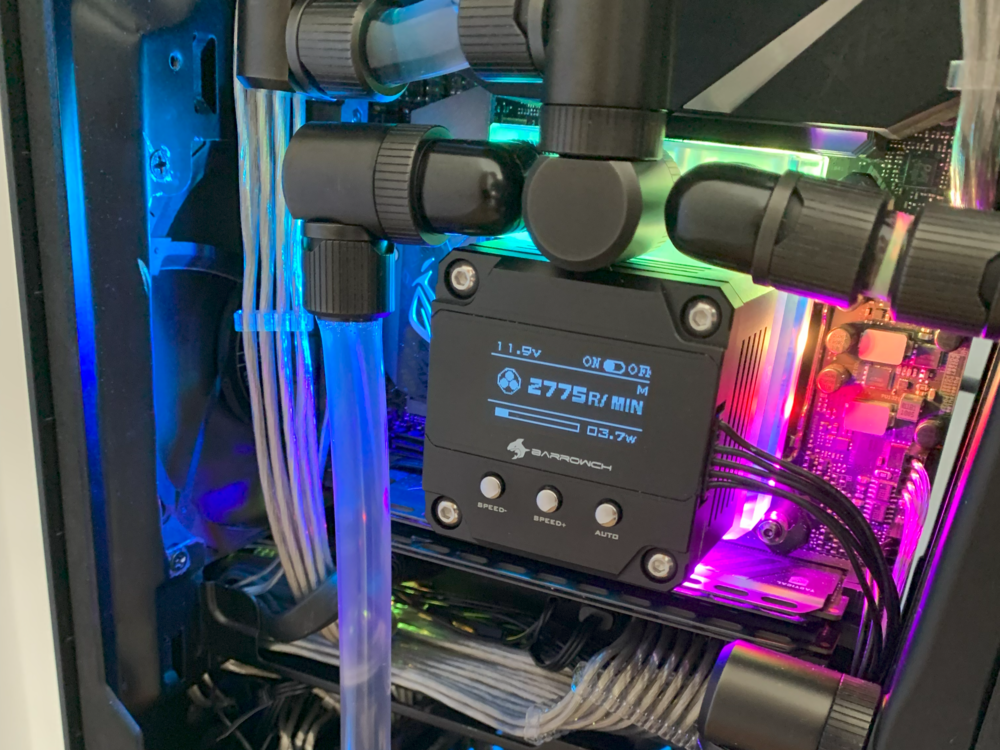 Top half of case