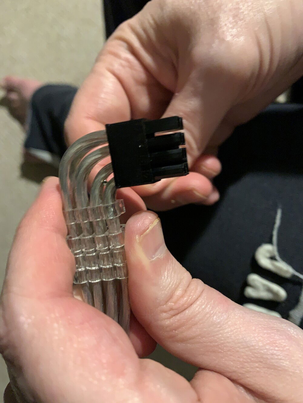 Allen keys are great for training thicker wires