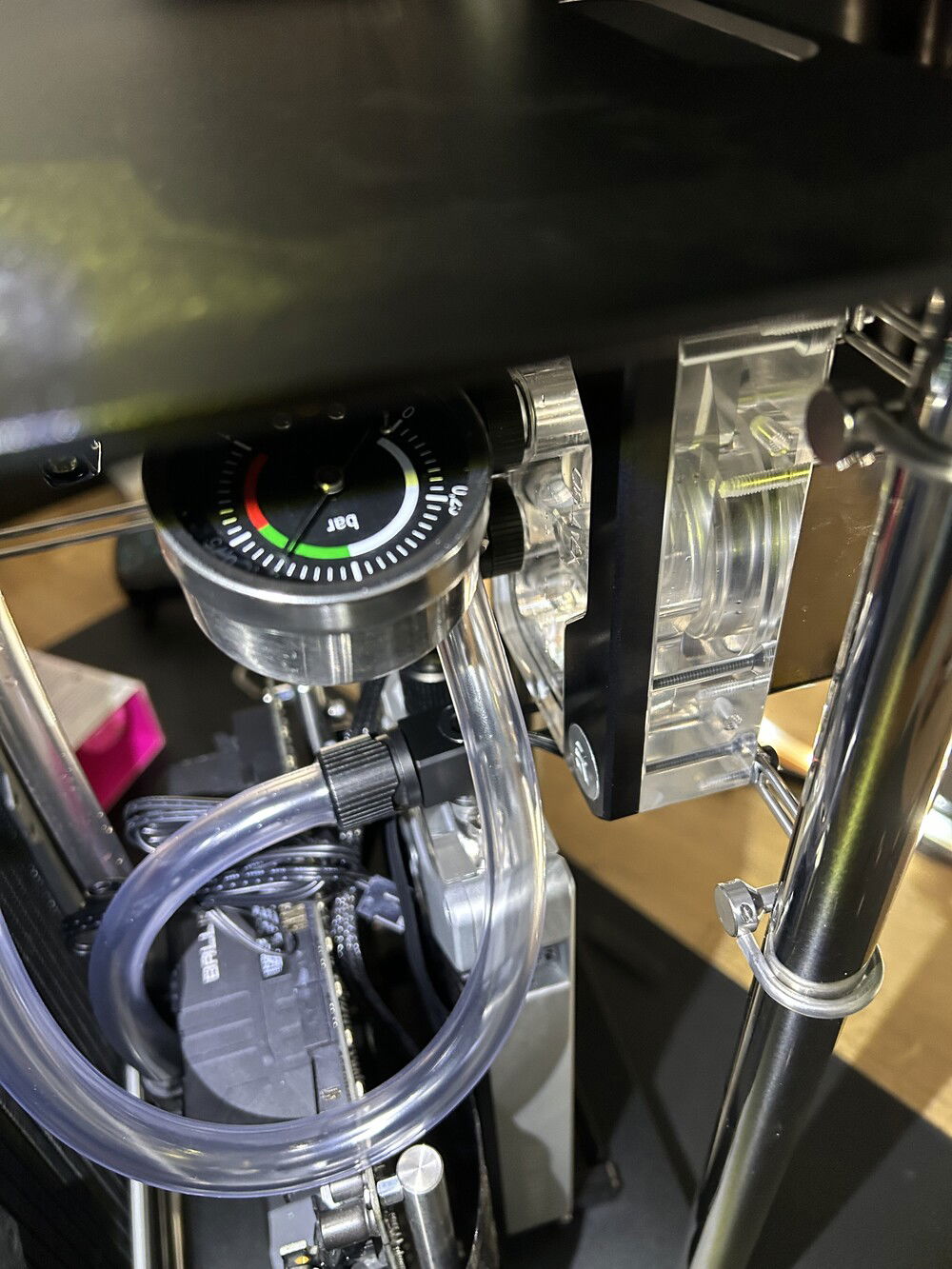 Pressure testing held perfectly… for once