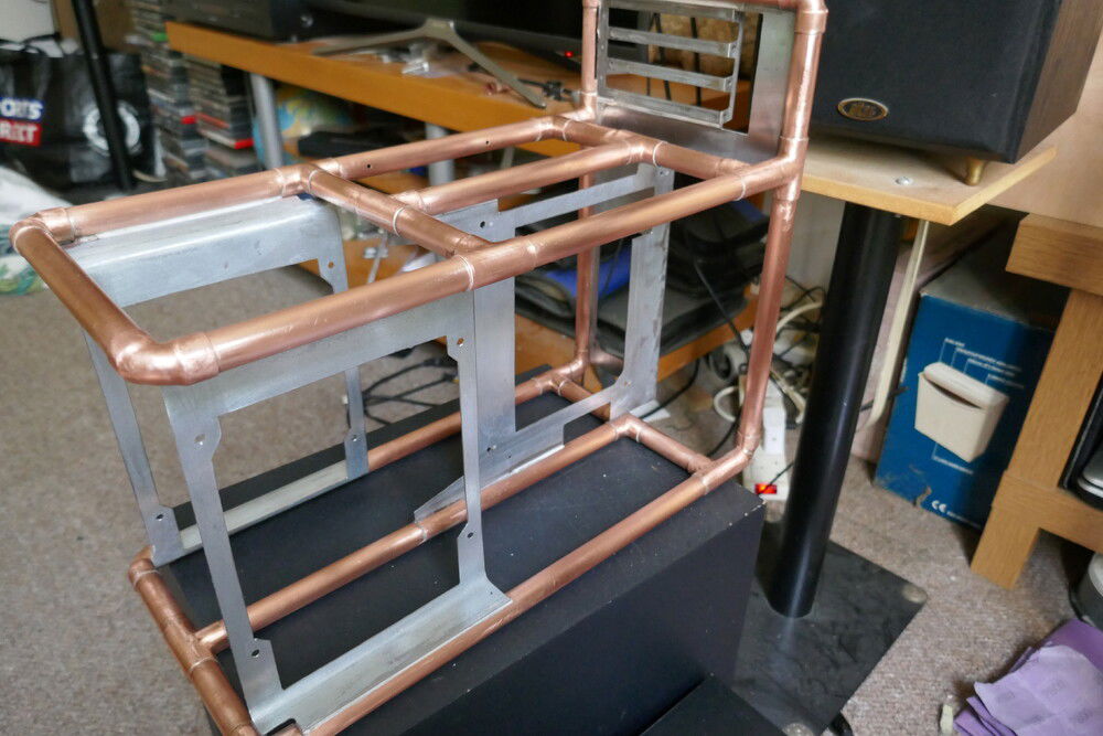 frame before painting