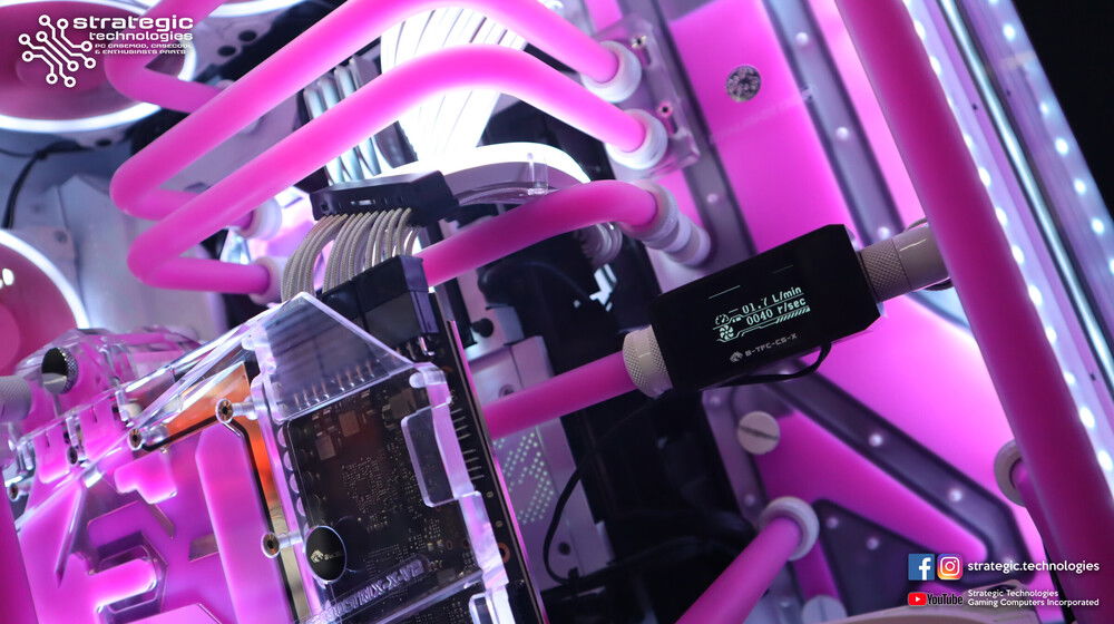 White and Pink Gaming PC Build » builds.gg