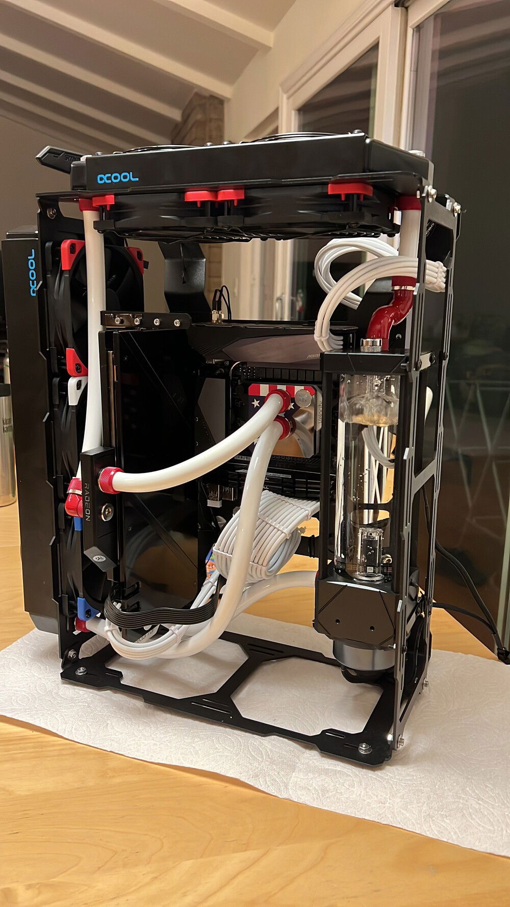 Testing and cleaning loop