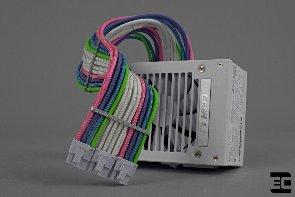 Custom sleeved PSU cables