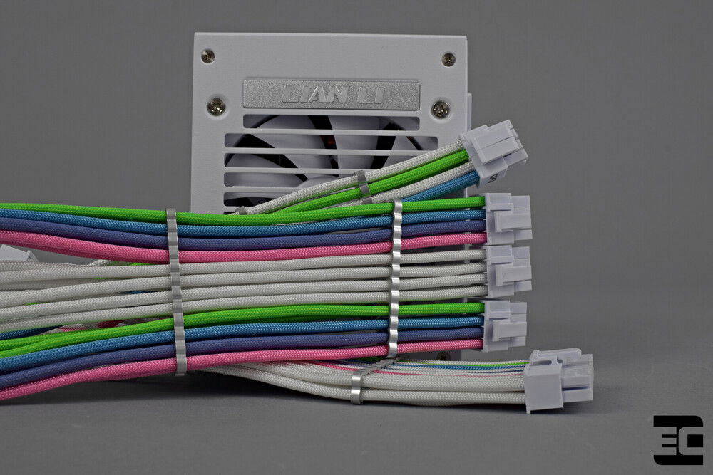 Custom sleeved PSU cables