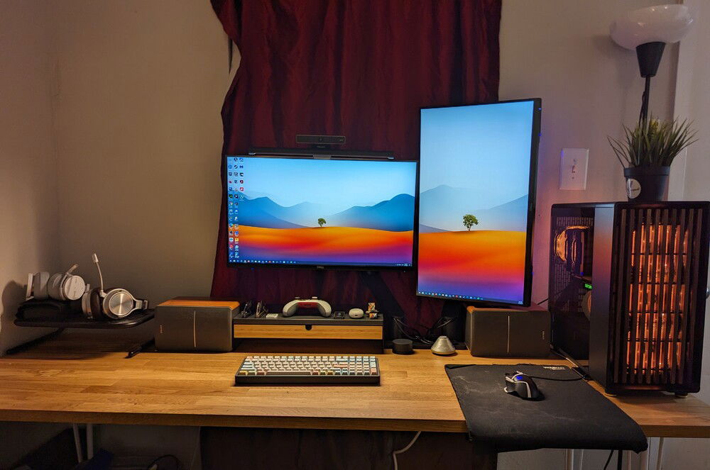 My desk at the moment