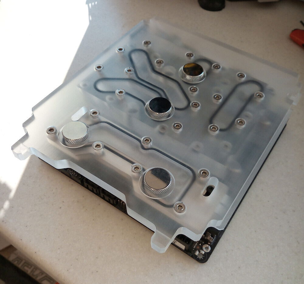 satinizing upper acrylic plate