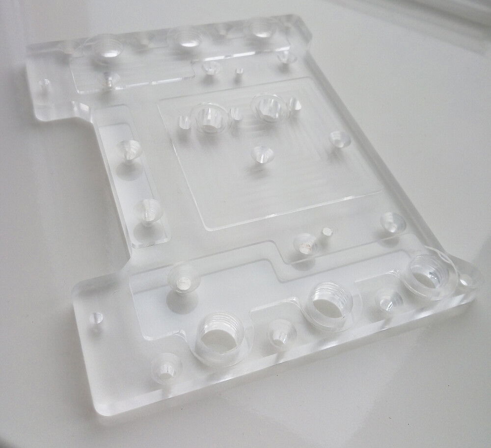 first acrylic plate for bottom distro