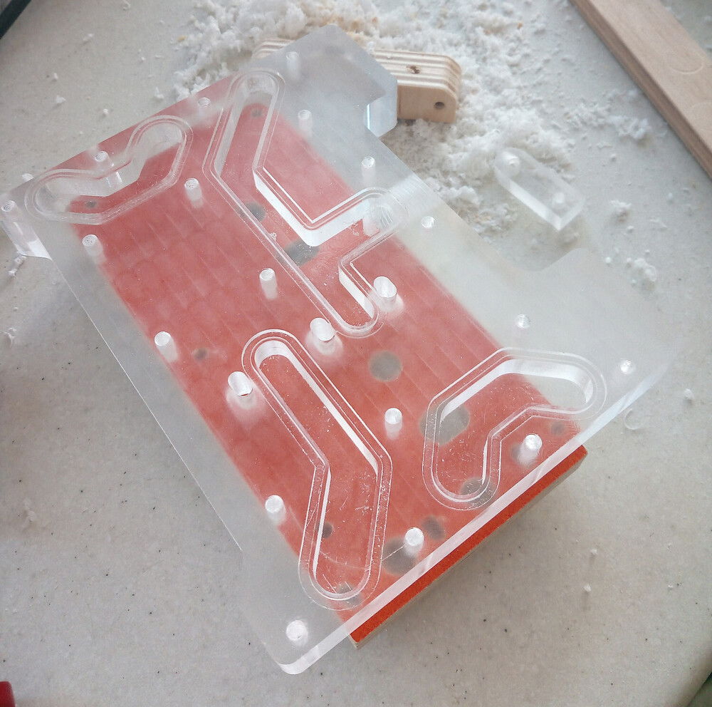 second acrylic plate foe distro