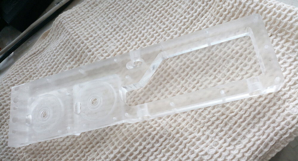 20vv thick acrylic plate for dualtop and reservoir