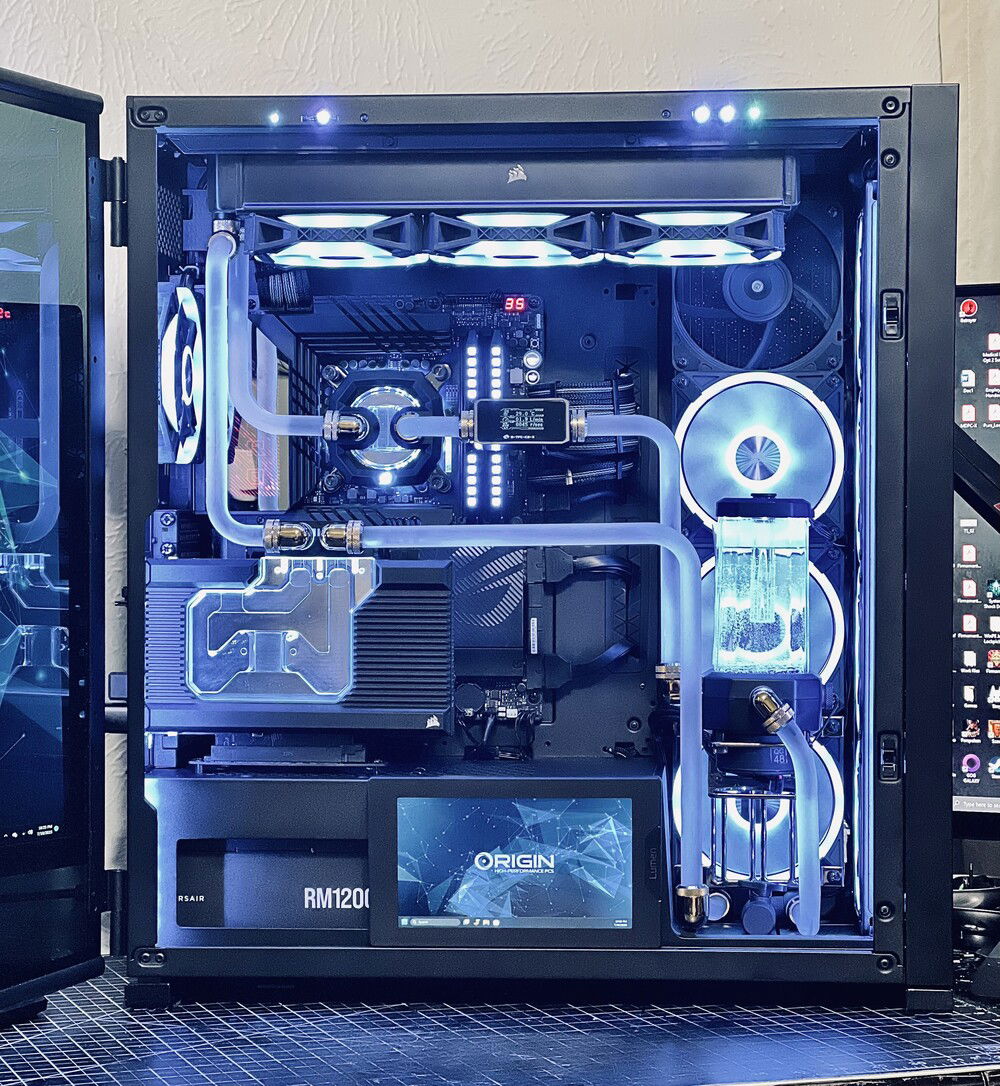 Loop order is pump -> CPU -> 360 rad -> GPU -> 480 rad -> res. Tubing is 14mm OD (I may have listed 12mm somewhere by mistake).