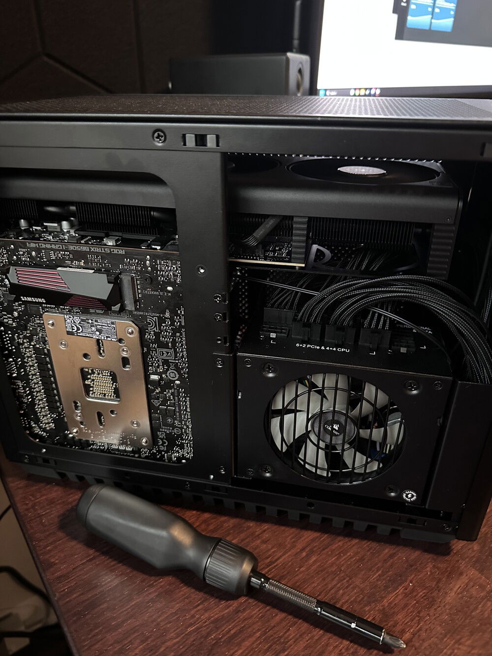 The Samsung SSD heat sink fits BTW.