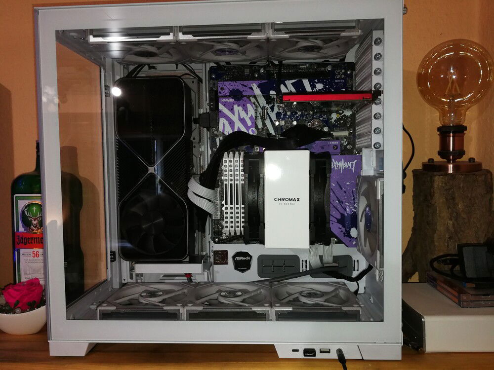 the color accents of the Asrock live mixer come into their own very well. Something different than these standard color designs.