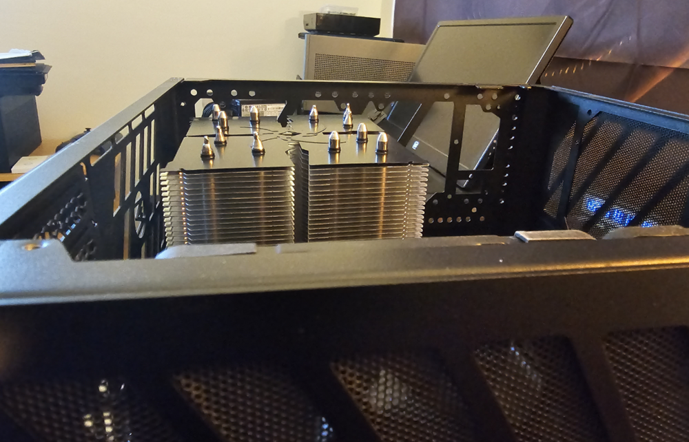 She fits was going to cut side panel to make it fit.