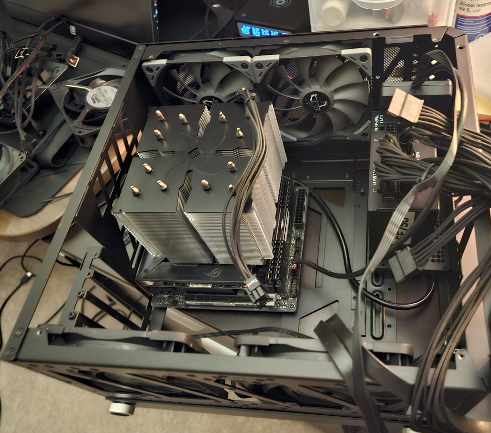 Almost No Clearance for 2nd fan