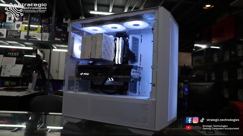 Lian Li Lancool III ARGB White Airflow build » builds.gg