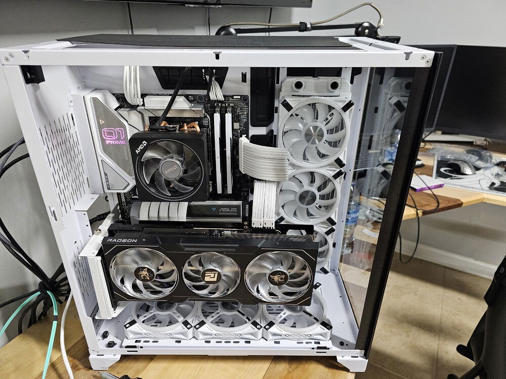 Early stages with no watercooling involved.