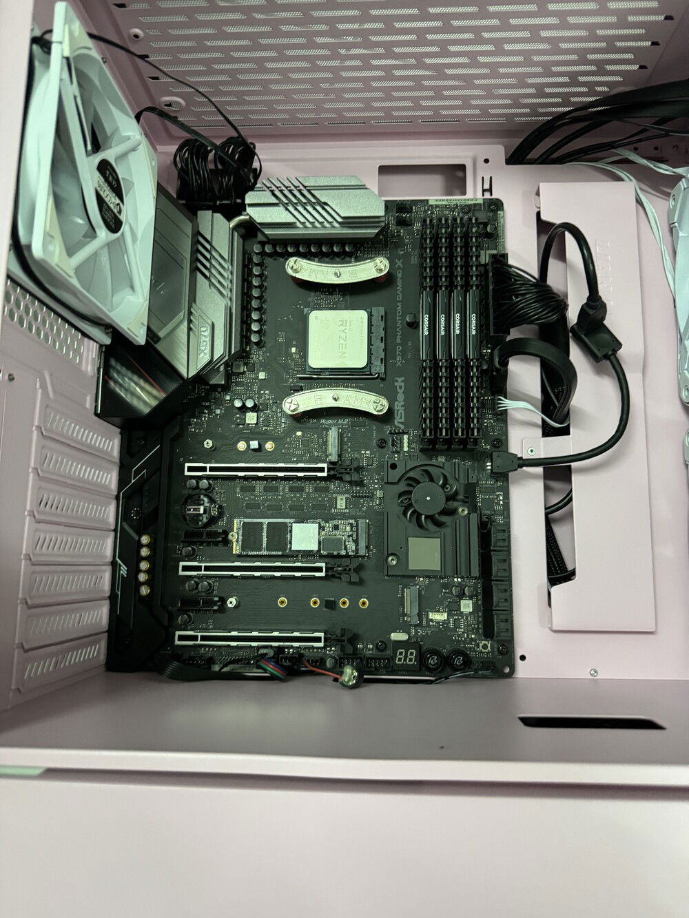 Mobo has dried. And looks fresh.