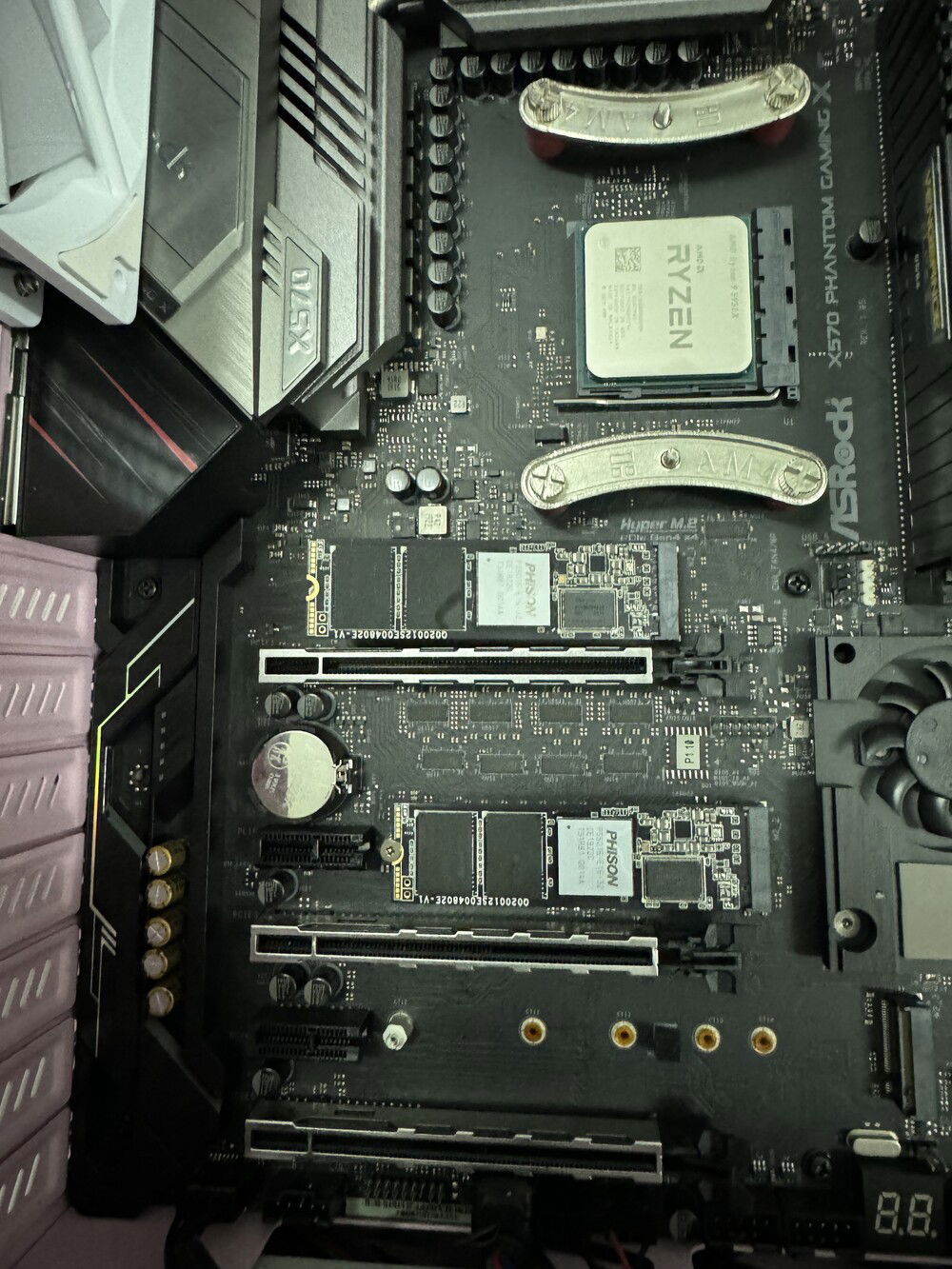 Top SSD reinstalled.