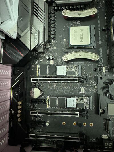 Top SSD reinstalled.