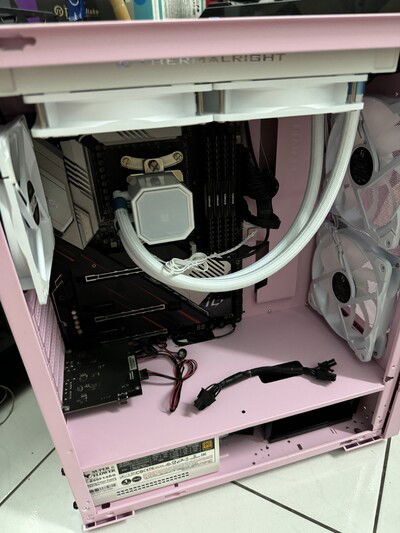 Finished working on the rad.