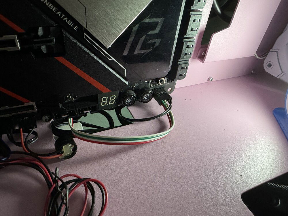 Making the connection for the LEDs