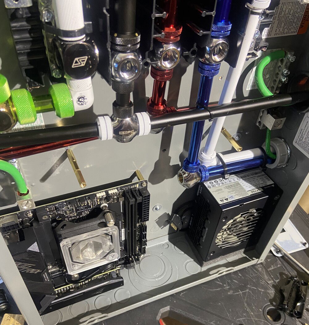 used ITX and SFF and still a bunch of room