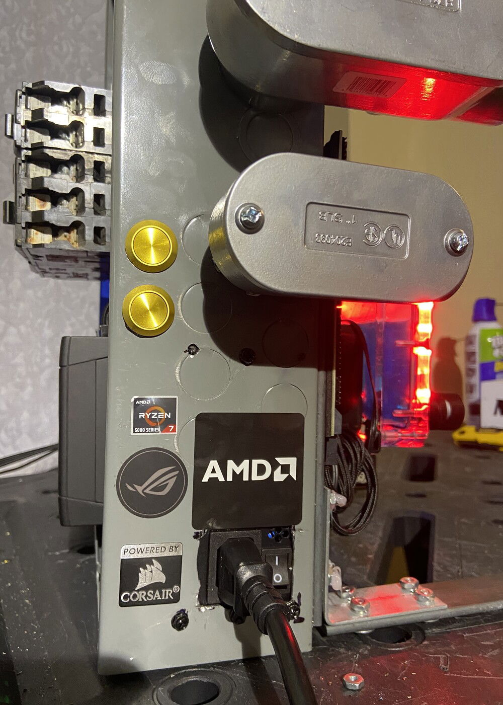 Cut in power and reset