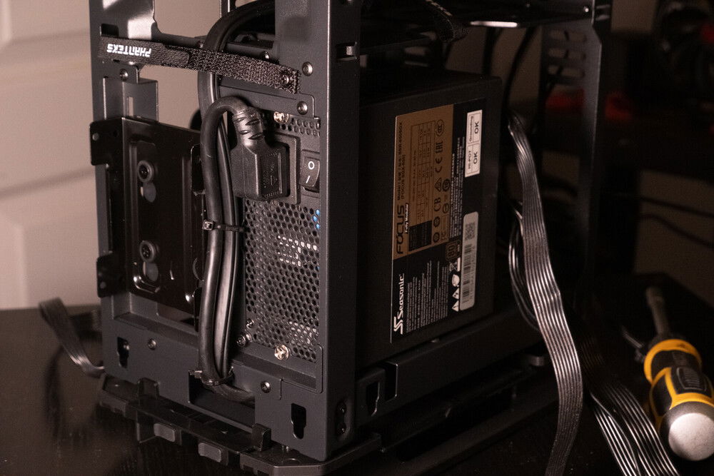 I was kind of worried about this. Removed the zip ties later and replaced with velcro strips.