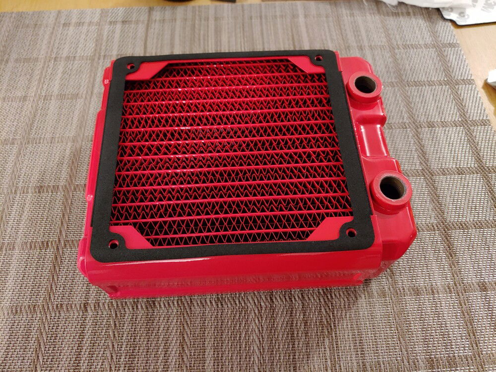 Fan gaskets for better cooling.