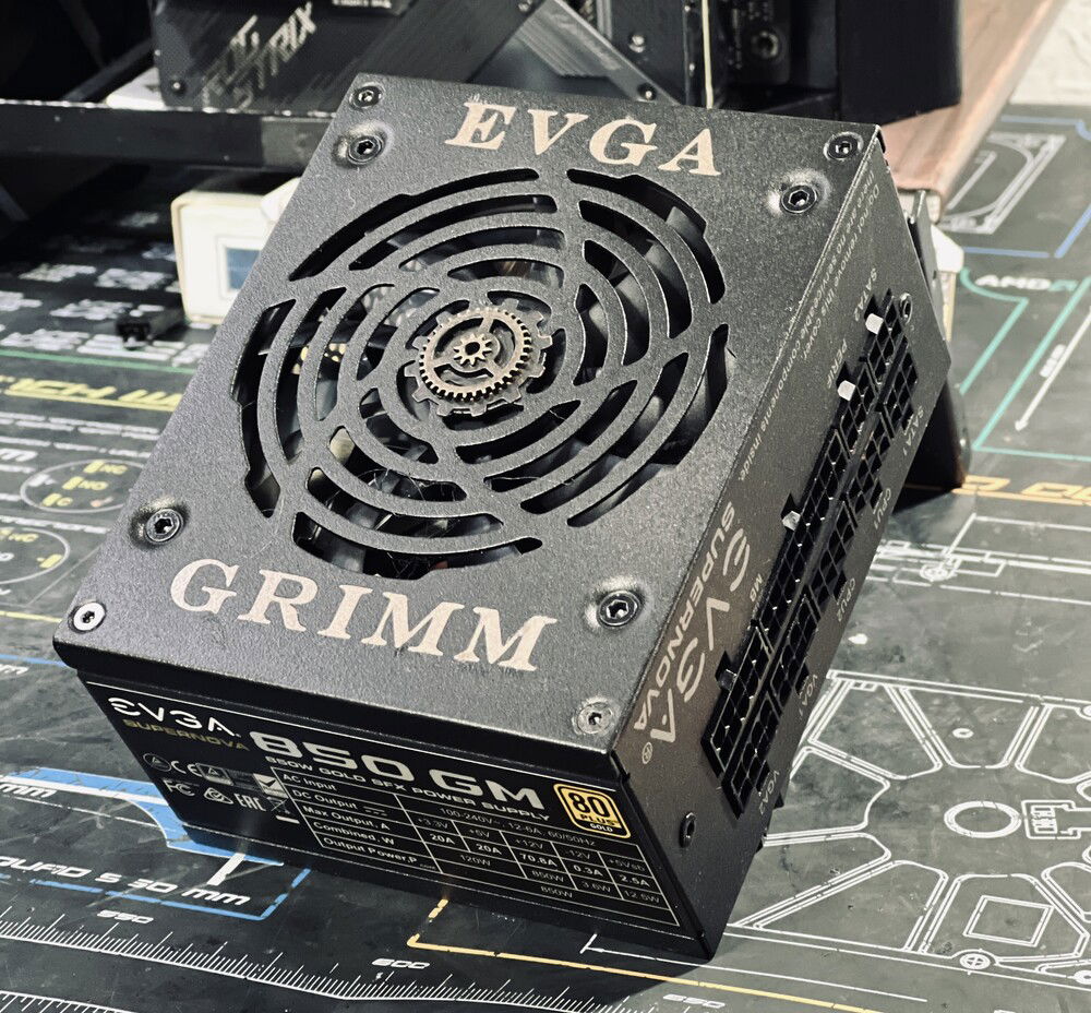 Changed the branding/logos on the PSU.