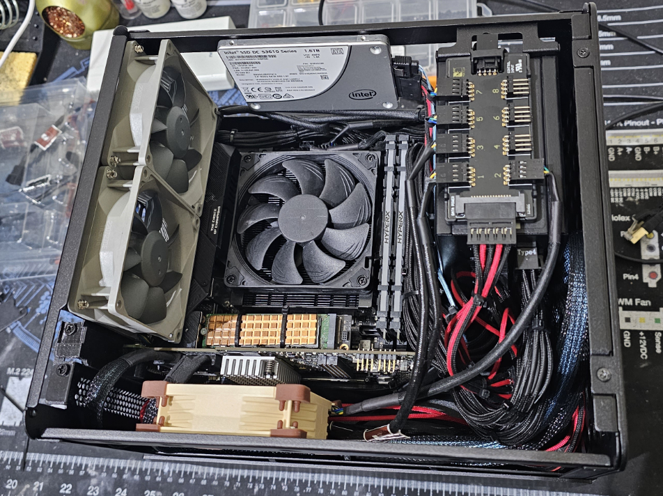 New Noctua's in back