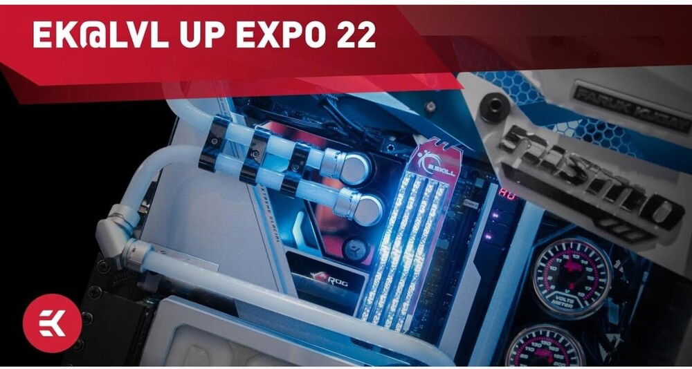 The DriftMod was also on display at EKWB's booth at the LVL UP Expo