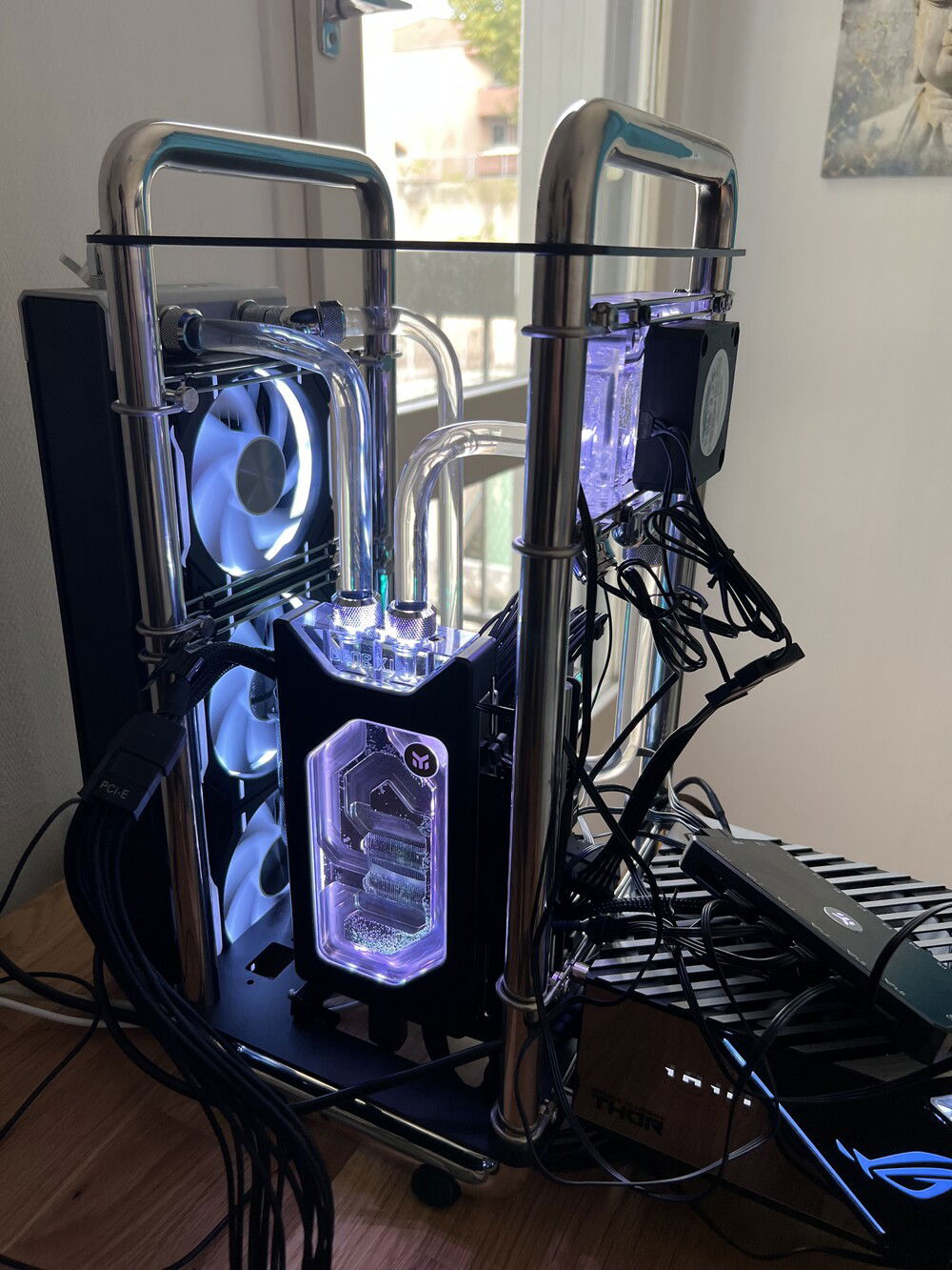 The other side, leak tested